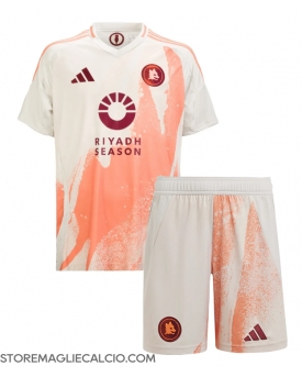 AS Roma Maglia Gara Trasferta Repliche 2024-25 Bambino Maniche Corte